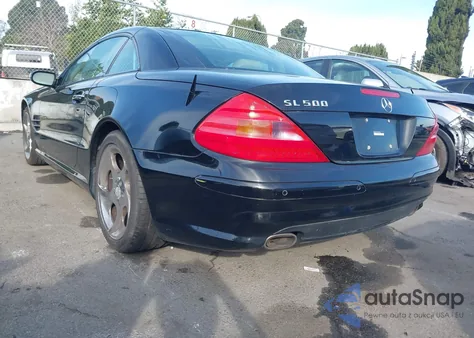 2004 Mercedes-Benz Sl 500 z USA, uszkodzony, nr VIN WDBSK75F04F070592